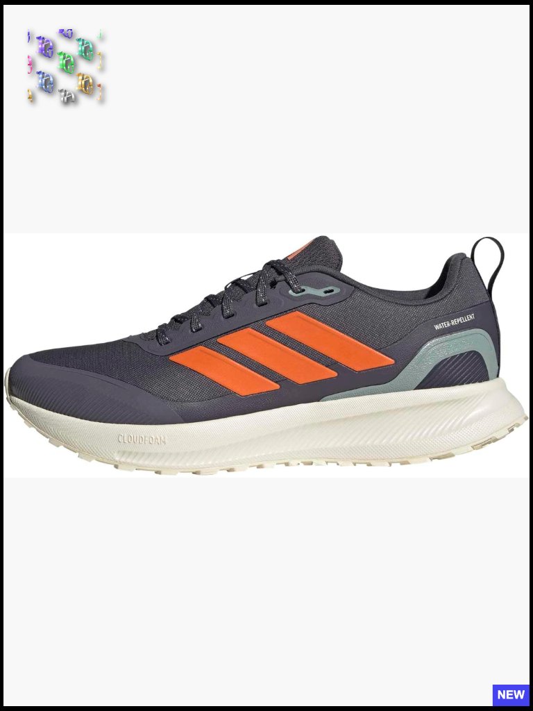 Men's Trail Running Sneakers Water-Repellent Cloudfoam Cushioning Athletic Shoes